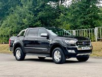 USED 2017 17 FORD RANGER 2.2 LIMITED 4X4 DCB TDCI 4d 148 BHP CLEAN EXAMPLE + LOW MILES