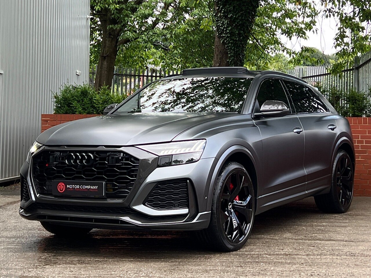 2021 16 AUDI Q8 4.0L RS TFSI QUATTRO CARBON BLACK 5d AUTO 592 BHP