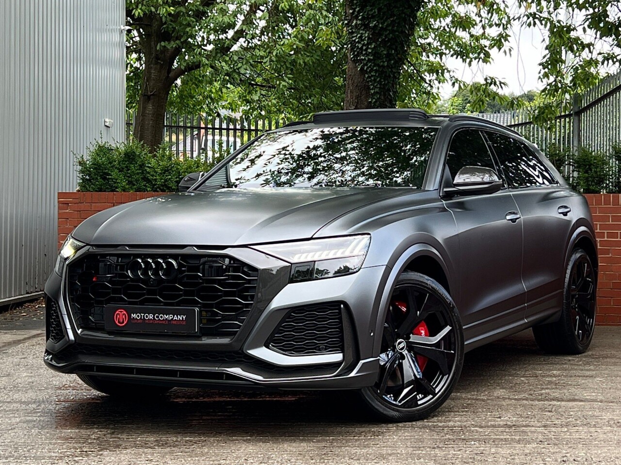 2021 16 AUDI Q8 4.0L RS TFSI QUATTRO CARBON BLACK 5d AUTO 592 BHP