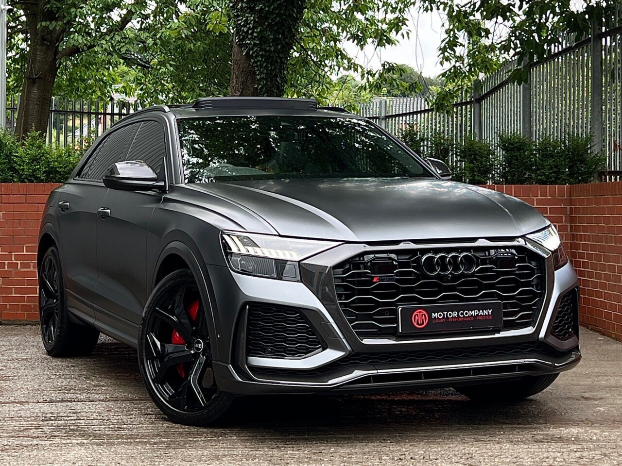 2021 16 AUDI Q8 4.0L RS TFSI QUATTRO CARBON BLACK 5d AUTO 592 BHP