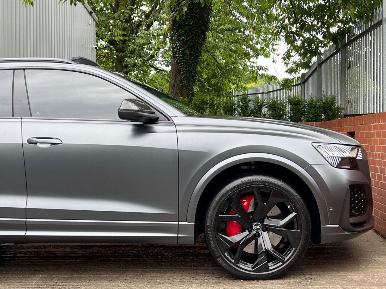 2021 16 AUDI Q8 4.0L RS TFSI QUATTRO CARBON BLACK 5d AUTO 592 BHP