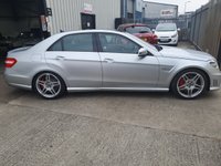 USED 2010 60 MERCEDES-BENZ E-CLASS 6.2 E63 AMG 4d 525 BHP ONE Owner