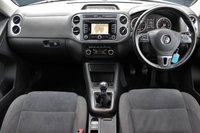 USED 2014 14 VOLKSWAGEN TIGUAN 2.0 MATCH TDI BLUEMOTION TECHNOLOGY 5d 139 BHP 2 Owners (Plus Demo), Full Service History, Excellent Condition