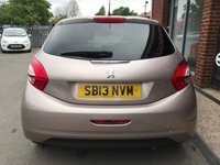 USED 2013 13 PEUGEOT 208 1.4 ALLURE 5d 95 BHP BLUETOOTH~A/C~ALLOYS~TOUCHSCREEN...