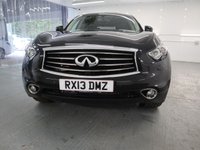 USED 2013 13 INFINITI FX 3.0 FX30D 5d 235 BHP GREAT SEPCIFICATION ON THIS STUNNING CAR WITH SERVICE HISTORY. WHY NOT HAVE A LOOK
