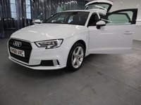 USED 2018 68 AUDI A3 1.0 SPORTBACK TFSI SPORT 5d 114 BHP AUDI SERVICE HISTORY, LOW MILEAGE IN STUNNING CONDITION