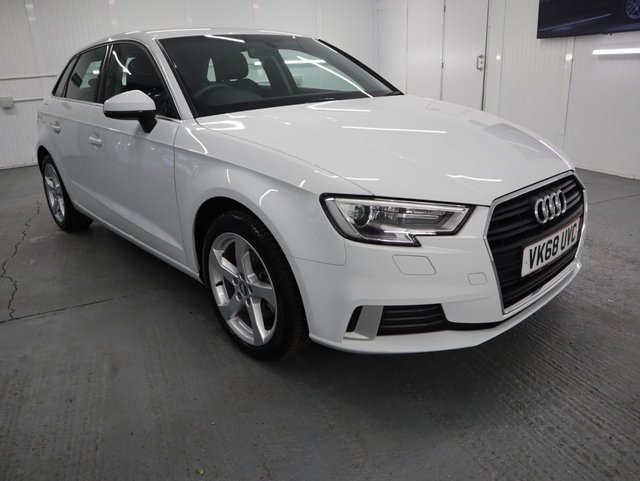 2018 68 Audi A3 1.0 SPORTBACK TFSI SPORT 5d 114 BHP