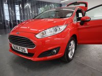 USED 2016 16 FORD FIESTA 1.0 ZETEC 3d 99 BHP LOW MILEAGE GREAT SERVICE HISTORY WITH 1 PREVIOUS OWNER