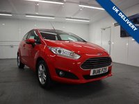 USED 2016 16 FORD FIESTA 1.0 ZETEC 3d 99 BHP LOW MILEAGE GREAT SERVICE HISTORY WITH 1 PREVIOUS OWNER