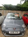 USED 2018 18 FIAT 500 1.2 LOUNGE 3d 69 BHP NEW SHAPE *7