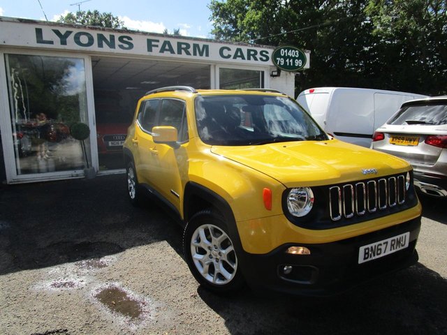 2017 67 Jeep Renegade 1.6 LONGITUDE 5d 108 BHP