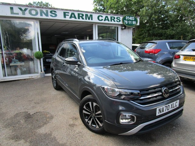 2020 70 Volkswagen T-Cross 1.0 UNITED TSI 5d 110 BHP