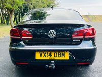 USED 2014 14 VOLKSWAGEN CC 2.0 TDI BLUEMOTION TECHNOLOGY 4d 138 BHP SATELLITE NAVIGATION REAR PARK CAMERA