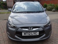 USED 2012 12 HYUNDAI IX20 1.6 STYLE CRDI  5d 113 BHP &pound;30  Road Tax