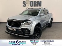 USED 2020 20 MERCEDES-BENZ X-CLASS | NO 13 | 2.3 X250 D 4MATIC 4d 188 BHP DIAMOND SILVER, WIDE ARCH