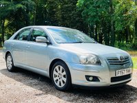 USED 2007 57 TOYOTA AVENSIS 1.8 TR VVT-I 5d 128 BHP AUTOMATIC VIEWING HIGHLY RECOMMENDED