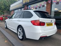 USED 2015 15 BMW 3 SERIES 2.0 318D M SPORT TOURING 5d 141 BHP LEATHER~SAT NAV~BLUETOOTH~CRUISE...