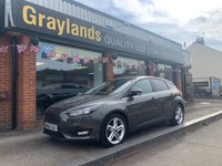 USED 2016 66 FORD FOCUS 1.0 ZETEC 5d 100 BHP SAT NAV~BLUETOOTH~AIR CON~ALLOYS...