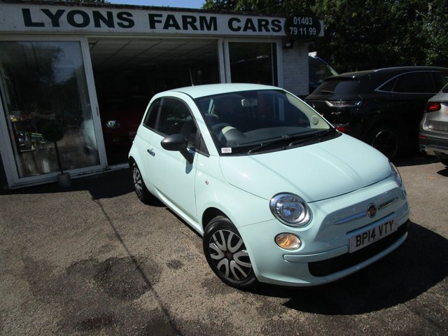 2014 14 Fiat 500 1.2 POP 3d 69 BHP