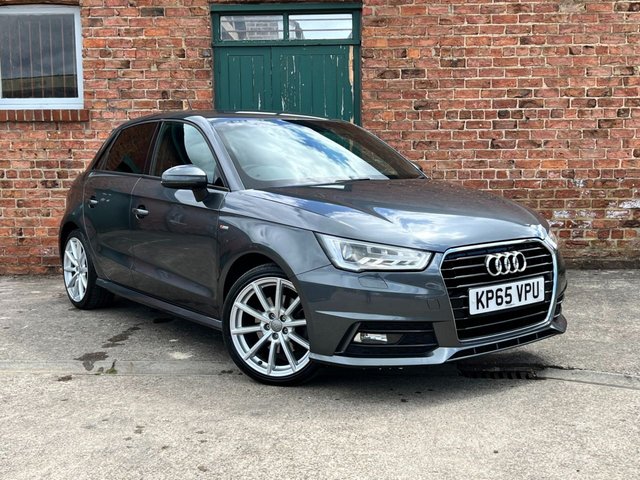 2015 65 Audi A1 1.6 SPORTBACK TDI S LINE 5d 114 BHP