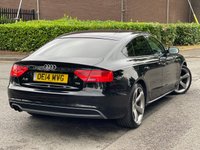 USED 2014 14 AUDI A5 2.0 SPORTBACK TDI BLACK EDITION S/S 5d 175 BHP 