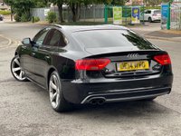 USED 2014 14 AUDI A5 2.0 SPORTBACK TDI BLACK EDITION S/S 5d 175 BHP 