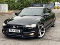 USED 2014 14 AUDI A5 2.0 SPORTBACK TDI BLACK EDITION S/S 5d 175 BHP 