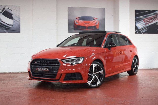 2019 69 Audi S3 2.0 S3 SPORTBACK TFSI QUATTRO BLACK EDITION 5d 296 BHP