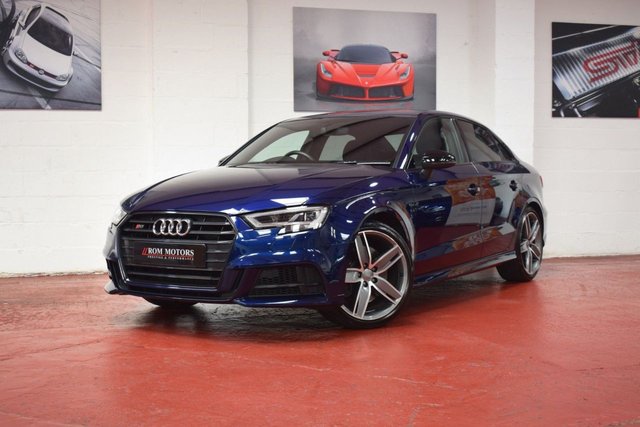 2018 Audi S3 2.0 S3 TFSI QUATTRO BLACK EDITION 4d 306 BHP