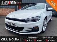 USED 2016 14 VOLKSWAGEN SCIROCCO 2.0 GT TDI BLUEMOTION TECHNOLOGY 2d 182 BHP FULL SERVICE HISTORY + 1 YEAR MOT AND BREAKDOWN COVER