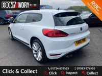 USED 2016 14 VOLKSWAGEN SCIROCCO 2.0 GT TDI BLUEMOTION TECHNOLOGY 2d 182 BHP FULL SERVICE HISTORY + 1 YEAR MOT AND BREAKDOWN COVER