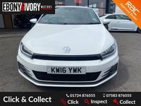 USED 2016 14 VOLKSWAGEN SCIROCCO 2.0 GT TDI BLUEMOTION TECHNOLOGY 2d 182 BHP FULL SERVICE HISTORY + 1 YEAR MOT AND BREAKDOWN COVER
