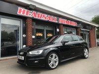 USED 2013 13 AUDI A3 2.0 TDI S LINE 5d 148 BHP SAT NAV~BLUETOOTH~AIR CON~ALLOYS