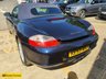 USED 2003 53 PORSCHE BOXSTER 2.7 Spyder 228 BHP Blue,FUTURE CLASSIC CAR 75,172 miles, 4 owners, full service, 5-speed manual, electric convertible roof, alloys & much more! APPROVED CARS AND FINANCE ARE PLEASED TO OFFER THIS PORSCHE BOXTER 2.7 SPYDER 2d 228 BHP IN BLUE WITH 75,172 MILES AND A FULL PORSCHE SERVICE HISTORY AT 9K, 17K, 24K, 37K, 48K, 59K, 64K, 65K, AND 66K, 4 OWNERS FROM NEW WITH A GREAT SPEC 5 SPEED MANUAL; GEARBOX, ELECTRIC CONVERTIBLE ROOF, 16 INCH ALLOY WHEELS, AIR CONDITIONING, LEATHER AND SUEDE INTERIOR,IN CAR ENTERTAINMENT ( RADIO/CD PLAYER), ELECTRIC SEATS, ELECTRIC WINDOWS, ELECTRIC MIRRORS AND MUCH MUCH MORE. FOR FURTHER INFORMATION REGARDIN