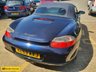 USED 2003 53 PORSCHE BOXSTER 2.7 Spyder 228 BHP Blue,FUTURE CLASSIC CAR 75,172 miles, 4 owners, full service, 5-speed manual, electric convertible roof, alloys & much more! APPROVED CARS AND FINANCE ARE PLEASED TO OFFER THIS PORSCHE BOXTER 2.7 SPYDER 2d 228 BHP IN BLUE WITH 75,172 MILES AND A FULL PORSCHE SERVICE HISTORY AT 9K, 17K, 24K, 37K, 48K, 59K, 64K, 65K, AND 66K, 4 OWNERS FROM NEW WITH A GREAT SPEC 5 SPEED MANUAL; GEARBOX, ELECTRIC CONVERTIBLE ROOF, 16 INCH ALLOY WHEELS, AIR CONDITIONING, LEATHER AND SUEDE INTERIOR,IN CAR ENTERTAINMENT ( RADIO/CD PLAYER), ELECTRIC SEATS, ELECTRIC WINDOWS, ELECTRIC MIRRORS AND MUCH MUCH MORE. FOR FURTHER INFORMATION REGARDIN
