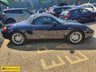 USED 2003 53 PORSCHE BOXSTER 2.7 Spyder 228 BHP Blue,FUTURE CLASSIC CAR 75,172 miles, 4 owners, full service, 5-speed manual, electric convertible roof, alloys & much more! APPROVED CARS AND FINANCE ARE PLEASED TO OFFER THIS PORSCHE BOXTER 2.7 SPYDER 2d 228 BHP IN BLUE WITH 75,172 MILES AND A FULL PORSCHE SERVICE HISTORY AT 9K, 17K, 24K, 37K, 48K, 59K, 64K, 65K, AND 66K, 4 OWNERS FROM NEW WITH A GREAT SPEC 5 SPEED MANUAL; GEARBOX, ELECTRIC CONVERTIBLE ROOF, 16 INCH ALLOY WHEELS, AIR CONDITIONING, LEATHER AND SUEDE INTERIOR,IN CAR ENTERTAINMENT ( RADIO/CD PLAYER), ELECTRIC SEATS, ELECTRIC WINDOWS, ELECTRIC MIRRORS AND MUCH MUCH MORE. FOR FURTHER INFORMATION REGARDIN