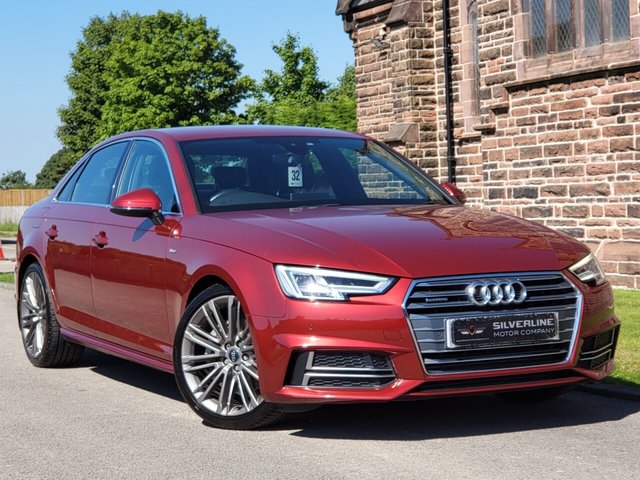 2017 67 Audi A4 3.0 TDI QUATTRO S LINE 4d 215 BHP