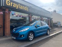 USED 2012 12 PEUGEOT 207 1.4 SPORTIUM 5d 74 BHP STEREO SYSTEM WITH NAV & BLUETOOTH