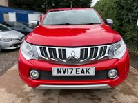 USED 2017 17 MITSUBISHI L200 2.4L DI-D 4WD BARBARIAN DCB 0d AUTO 178 BHP 6MONTH WARRANTY/FANTASTIC CONDITION