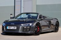 USED 2017 G AUDI R8 5.2 FSI V10 Spyder S Tronic quattro Euro 6 (s/s) 2dr **NOW SOLD**