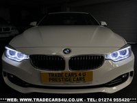 USED 2015 15 BMW 4 SERIES 435i 3.0 TWIN TURBO GRAN COUPE LUXURY AUTO UK DELIVERY FLAT FEE &pound;100*OVER 100 IMAGES ON OUR WEBSITE*BESPOKE FINANCE ARRANGED*PART EXCHANGE WELCOME*ALL VEHICLES HPI CLEAR