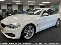 USED 2015 15 BMW 4 SERIES 435i 3.0 TWIN TURBO GRAN COUPE LUXURY AUTO UK DELIVERY FLAT FEE &pound;100*OVER 100 IMAGES ON OUR WEBSITE*BESPOKE FINANCE ARRANGED*PART EXCHANGE WELCOME*ALL VEHICLES HPI CLEAR