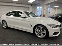USED 2015 15 BMW 4 SERIES 435i 3.0 TWIN TURBO GRAN COUPE LUXURY AUTO UK DELIVERY FLAT FEE &pound;100*OVER 100 IMAGES ON OUR WEBSITE*BESPOKE FINANCE ARRANGED*PART EXCHANGE WELCOME*ALL VEHICLES HPI CLEAR