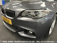 USED 2015 65 BMW 5 SERIES 520D 2.0 M SPORT TOURING DIESEL ESTATE 8 SPD AUTO EURO 6 S/S 190 PS UK DELIVERY FLAT FEE &pound;100*VIDEO AVAILABLE*FINANCE ARRANGED*PART EX*HPI CLEAR