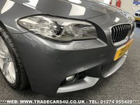 USED 2015 65 BMW 5 SERIES 520D 2.0 M SPORT TOURING DIESEL ESTATE 8 SPD AUTO EURO 6 S/S 190 PS UK DELIVERY FLAT FEE &pound;100*VIDEO AVAILABLE*FINANCE ARRANGED*PART EX*HPI CLEAR