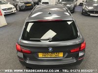 USED 2015 65 BMW 5 SERIES 520D 2.0 M SPORT TOURING DIESEL ESTATE 8 SPD AUTO EURO 6 S/S 190 PS UK DELIVERY FLAT FEE &pound;100*VIDEO AVAILABLE*FINANCE ARRANGED*PART EX*HPI CLEAR