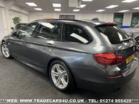 USED 2015 65 BMW 5 SERIES 520D 2.0 M SPORT TOURING DIESEL ESTATE 8 SPD AUTO EURO 6 S/S 190 PS UK DELIVERY FLAT FEE &pound;100*VIDEO AVAILABLE*FINANCE ARRANGED*PART EX*HPI CLEAR