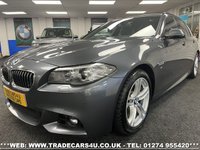USED 2015 65 BMW 5 SERIES 520D 2.0 M SPORT TOURING DIESEL ESTATE 8 SPD AUTO EURO 6 S/S 190 PS UK DELIVERY FLAT FEE &pound;100*VIDEO AVAILABLE*FINANCE ARRANGED*PART EX*HPI CLEAR