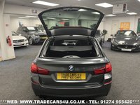 USED 2015 65 BMW 5 SERIES 520D 2.0 M SPORT TOURING DIESEL ESTATE 8 SPD AUTO EURO 6 S/S 190 PS UK DELIVERY FLAT FEE &pound;100*VIDEO AVAILABLE*FINANCE ARRANGED*PART EX*HPI CLEAR