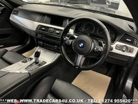 USED 2015 65 BMW 5 SERIES 520D 2.0 M SPORT TOURING DIESEL ESTATE 8 SPD AUTO EURO 6 S/S 190 PS UK DELIVERY FLAT FEE &pound;100*VIDEO AVAILABLE*FINANCE ARRANGED*PART EX*HPI CLEAR